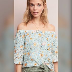 🔥SOLD🔥Off the shoulder top. L